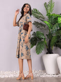 Varanga Women Floral Printed Shirt Dress