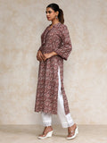 Varanga Women Ethnic Floral Printed straight kurta