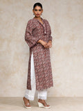 Varanga Women Ethnic Floral Printed straight kurta