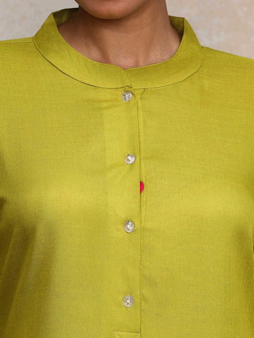 Varanga Women Apple Hem, Heart Shaped Embroidered Kurta