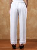 Women Lace Detailed Regular Palazzo