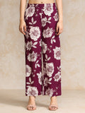 Floral Printed Sleeveless Kurta With Trouser