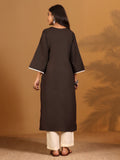 Varanga Women Flared Sleeve Pakistani Look Kurta with Trouser