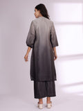 Varanga Women Ombre Balloon Sleeve Kurta With Trouser