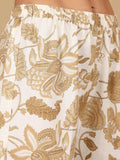 Varanga Women Round Neck Bold Print Co Ord Set