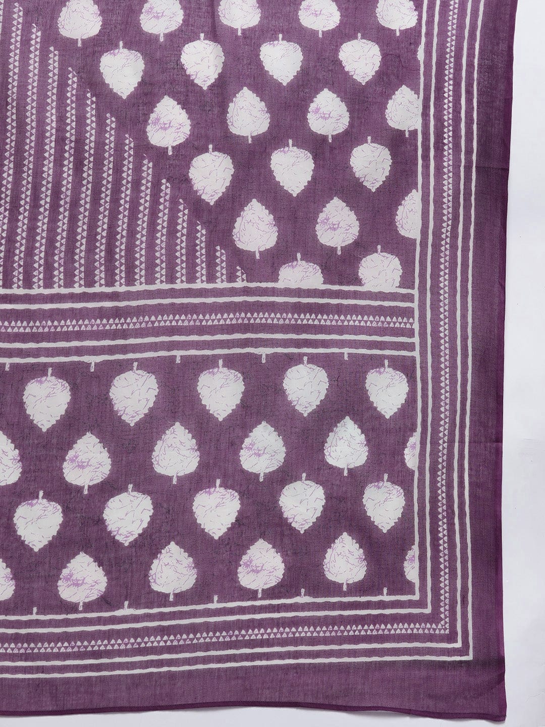 Varanga Women Floral Printed Straight Kurta With Tonal Printed Bottom And Dupatta