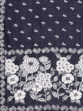 Varanga Women Blue Floral Printed Kurta With Bottom And Dupatta
