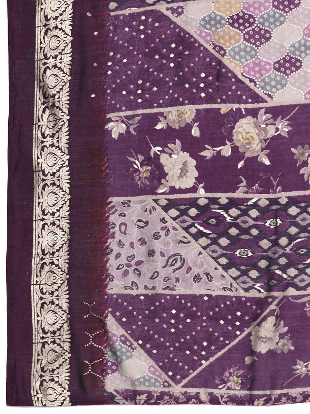 Varanga Women Zari And Beads Embroidered Kurta With Bottom And Dupatta