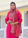 Varanga Women Round Neck Gotta Patti Embroidered Kurta Paired With Bottom And Printed Dupatta