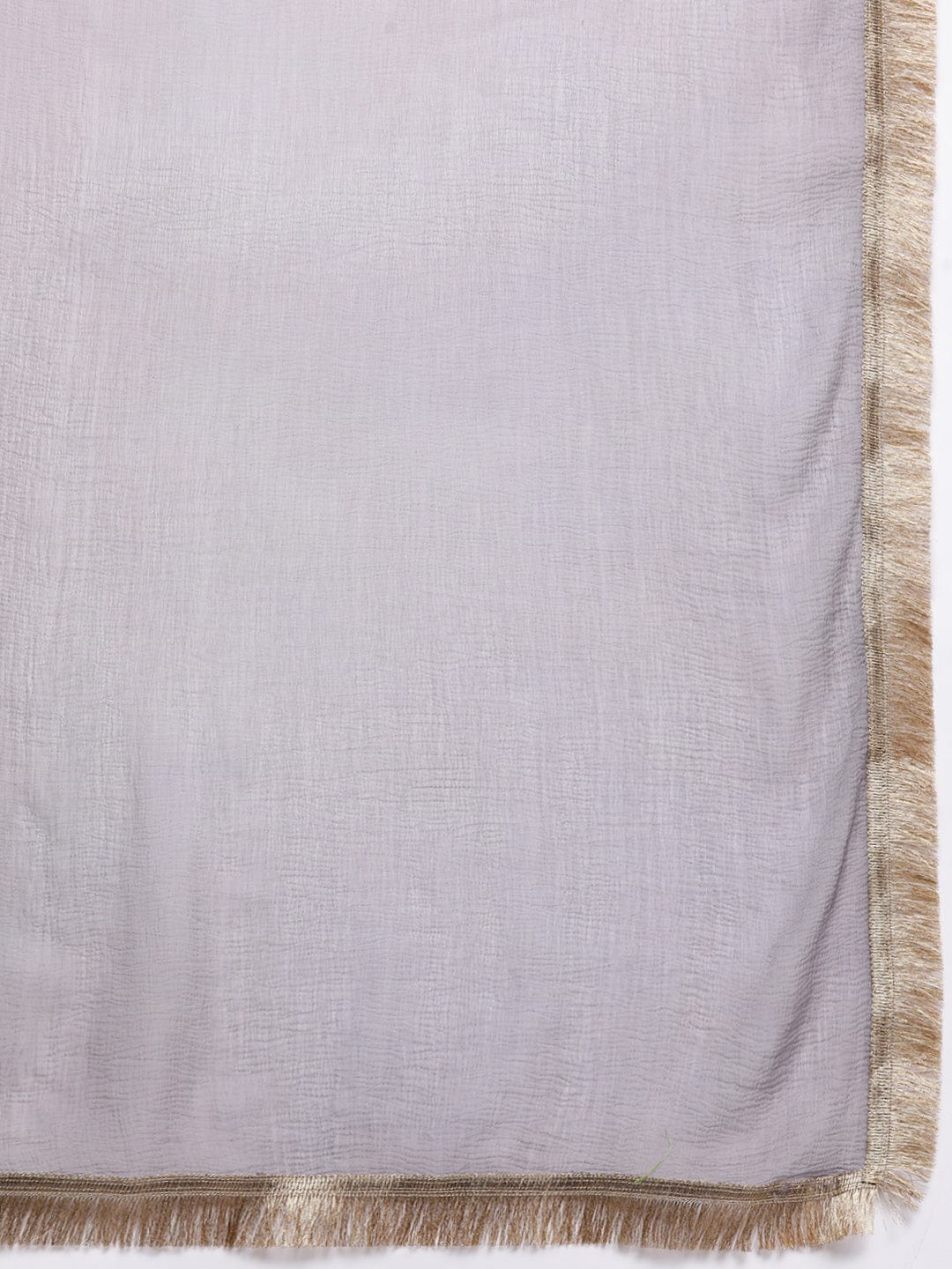 Varanga Women Mauve Round Neck With Heavy Zari Embroidered Kurta With Bottom And Dupatta