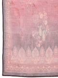Varanga Women Maroon Floral Printed Kurta Paired With Bottom And Dupatta