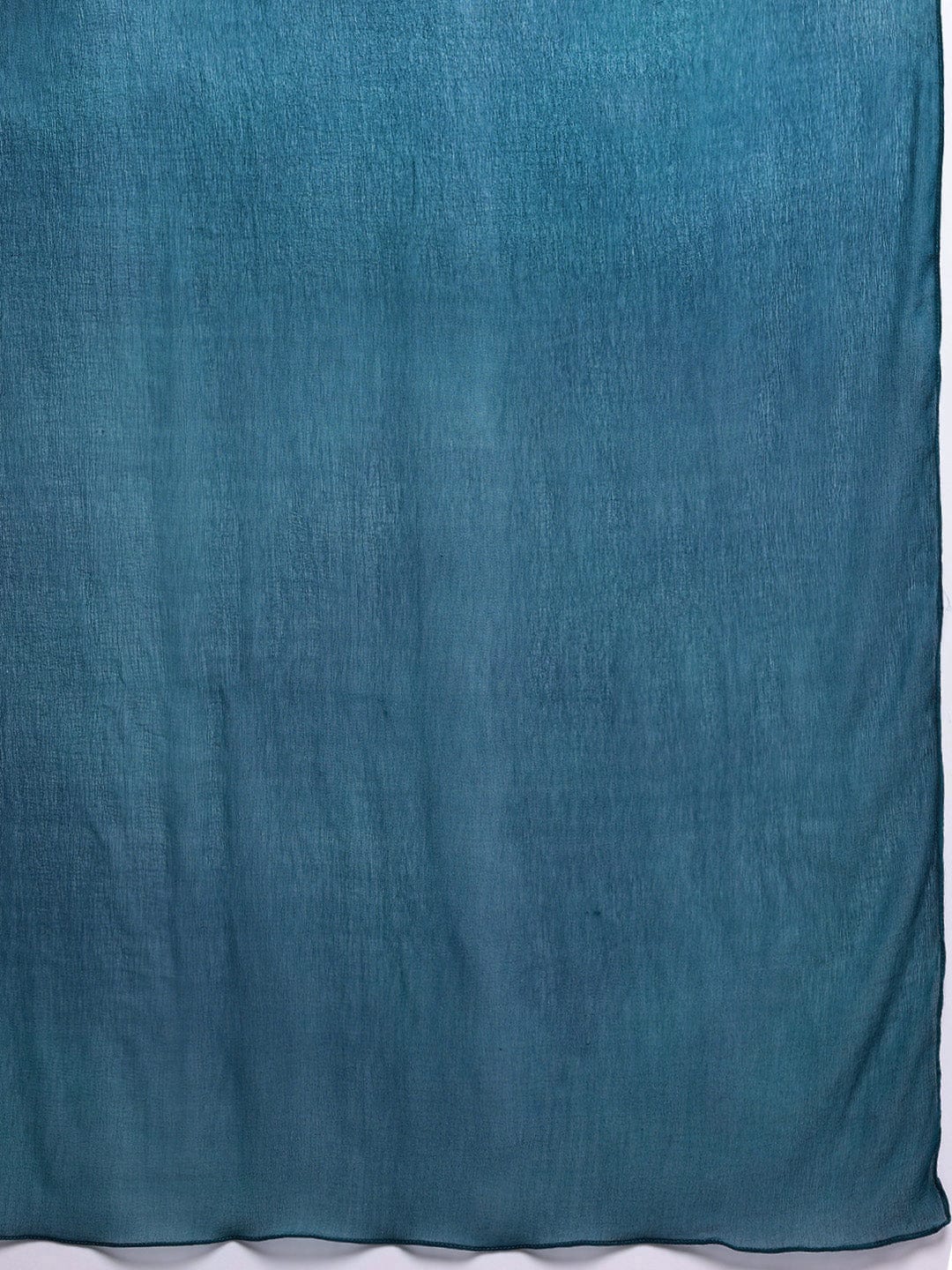 Varanga Women Blue Thread Embroidered Yoke Straight Kurta Paired With Tonal Bottom And Dupatta