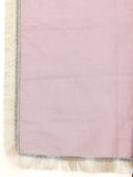 Varanga Women V Neck Lace Detailed Velvet Kurta With Tonal Bottom And Dupatta.