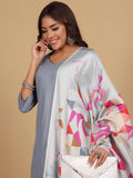 Varanga Women Kurta With Trouser And Printed Dupatta