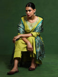 Varanga Women Zari & Sequin Embroidered Kurta With Trouser & Dupatta