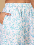 Varanga Women Ethnic Floral Printed Kurta with Salwar & Dupatta