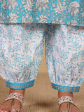 Varanga Women Ethnic Floral Printed Kurta with Salwar & Dupatta