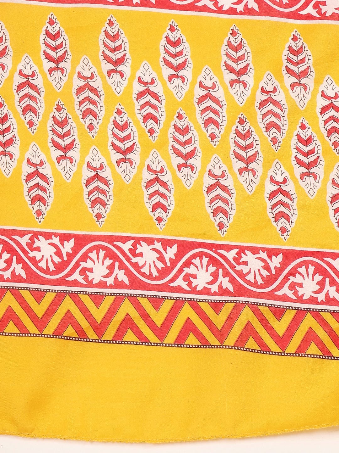Varanga Women Ethnic Jaipuri Printed Angrakha with Salwar & Dupatta