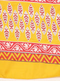 Varanga Women Ethnic Jaipuri Printed Angrakha with Salwar & Dupatta