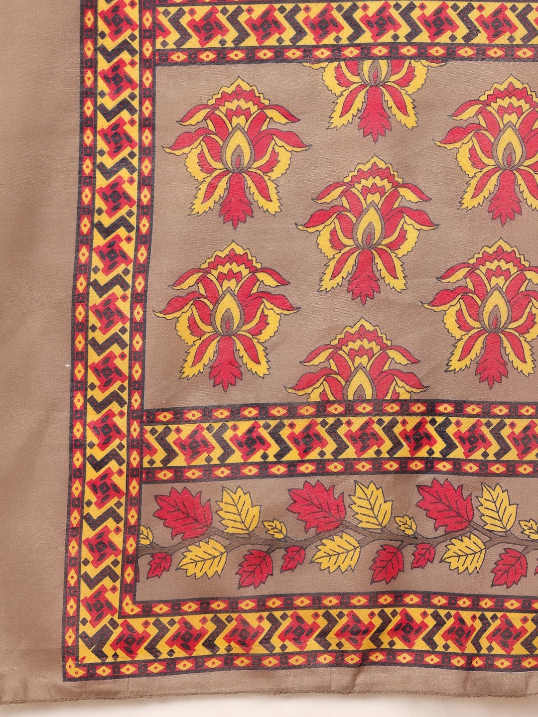 Varanga Women Ethnic Floral Printed Kurta withTrouser & Dupatta