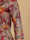 Varanga Women Ethnic Floral Printed Kurta withTrouser & Dupatta