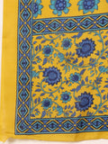 Varanga Women Ethnic Floral Printed V Neck Kurta withTrouser & Dupatta