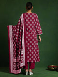 Varanga Women Ethnic Jaipuri Printed Pintuck Yoke With Trouser & Dupatta