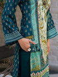 Varanga Women Ethnic Floral Mirror Embroidered Pakistani Kurta With Trouser & Dupatta