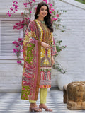 Varanga Women Ethnic Floral Mirror Embroidered Pakistani Kurta With Trouser & Dupatta