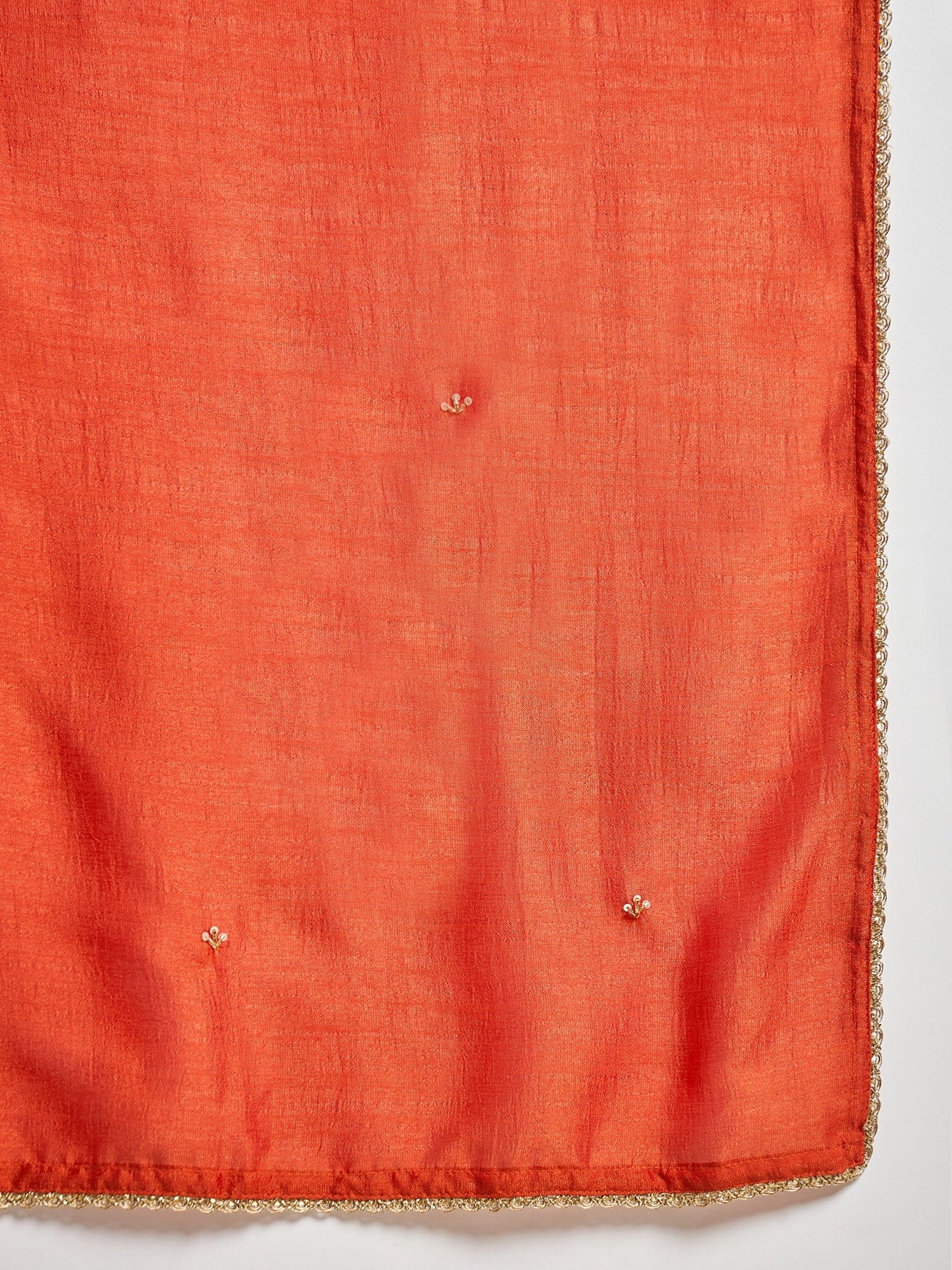 Varanga A Gracefully Beaded Yoke Kurta Paired With Solid Trousers And A Matching Dupatta