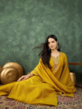 Varanga A Gracefully Beaded Yoke Kurta Paired With Solid Trousers And A Matching Dupatta