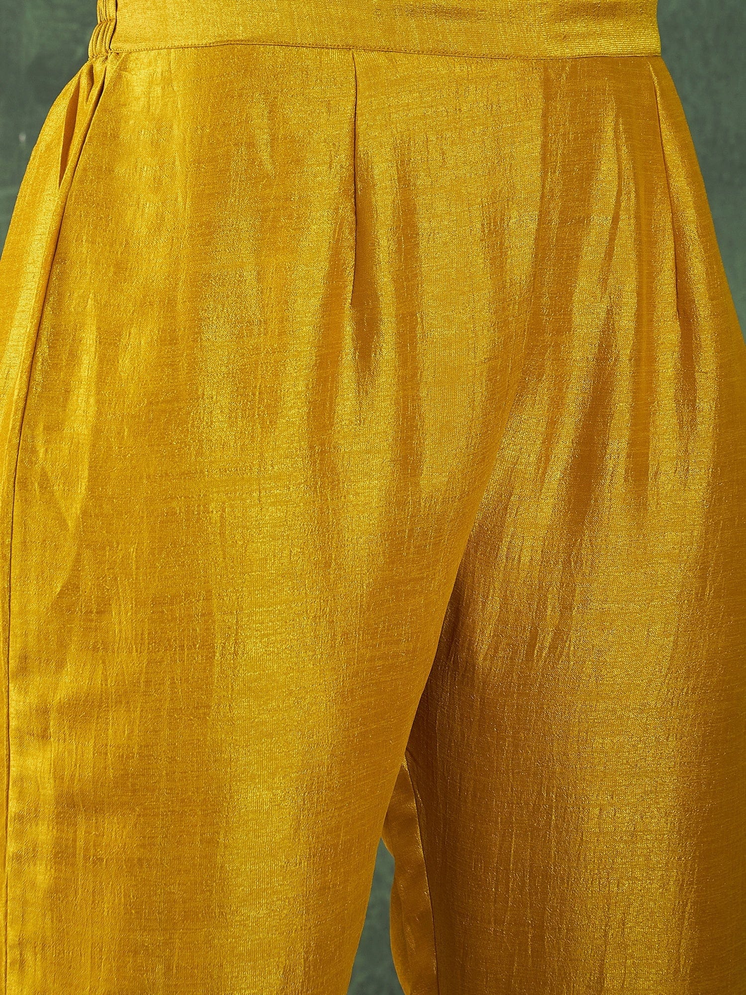 Varanga A Gracefully Beaded Yoke Kurta Paired With Solid Trousers And A Matching Dupatta
