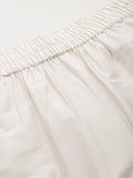 Varanga Women Off White Thread And Zari  Embroidered Bottom