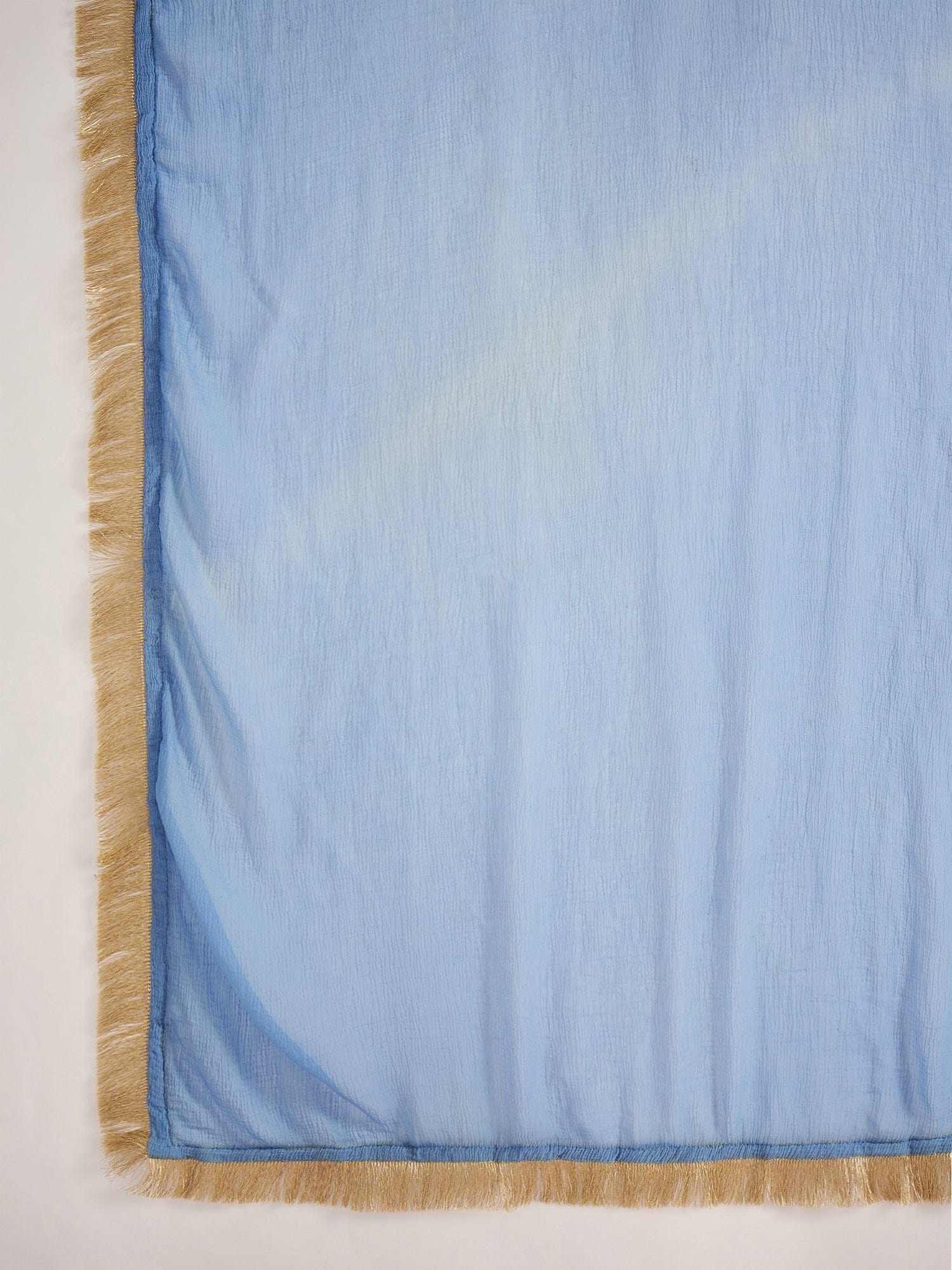 Varanga Women Blue Straight Kurta With Tonal Bottom & Dupatta