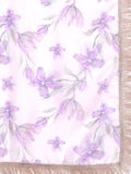 Varanga Women Purple Yoke Design Kurta with Trousers & Dupatta