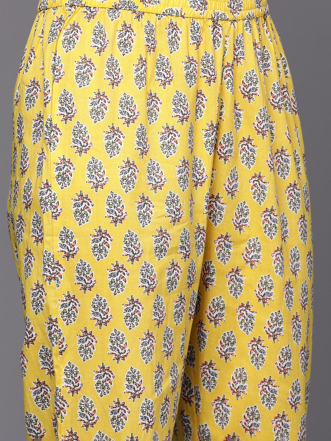 Varanga Women Empire Pure Cotton Kurta with Trousers & With Dupatta