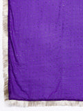 Floral Embroidered Straight Kurta Paired With Bottom And Dupatta