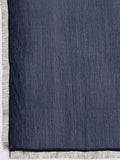 Varanga Women Navy Blue Floral Printed V-Neck Anarkali Kurta Paired With Dupatta