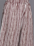 Varanga Women Printed Pleated Pure Cotton Kurta with Palazzos & Dupatta