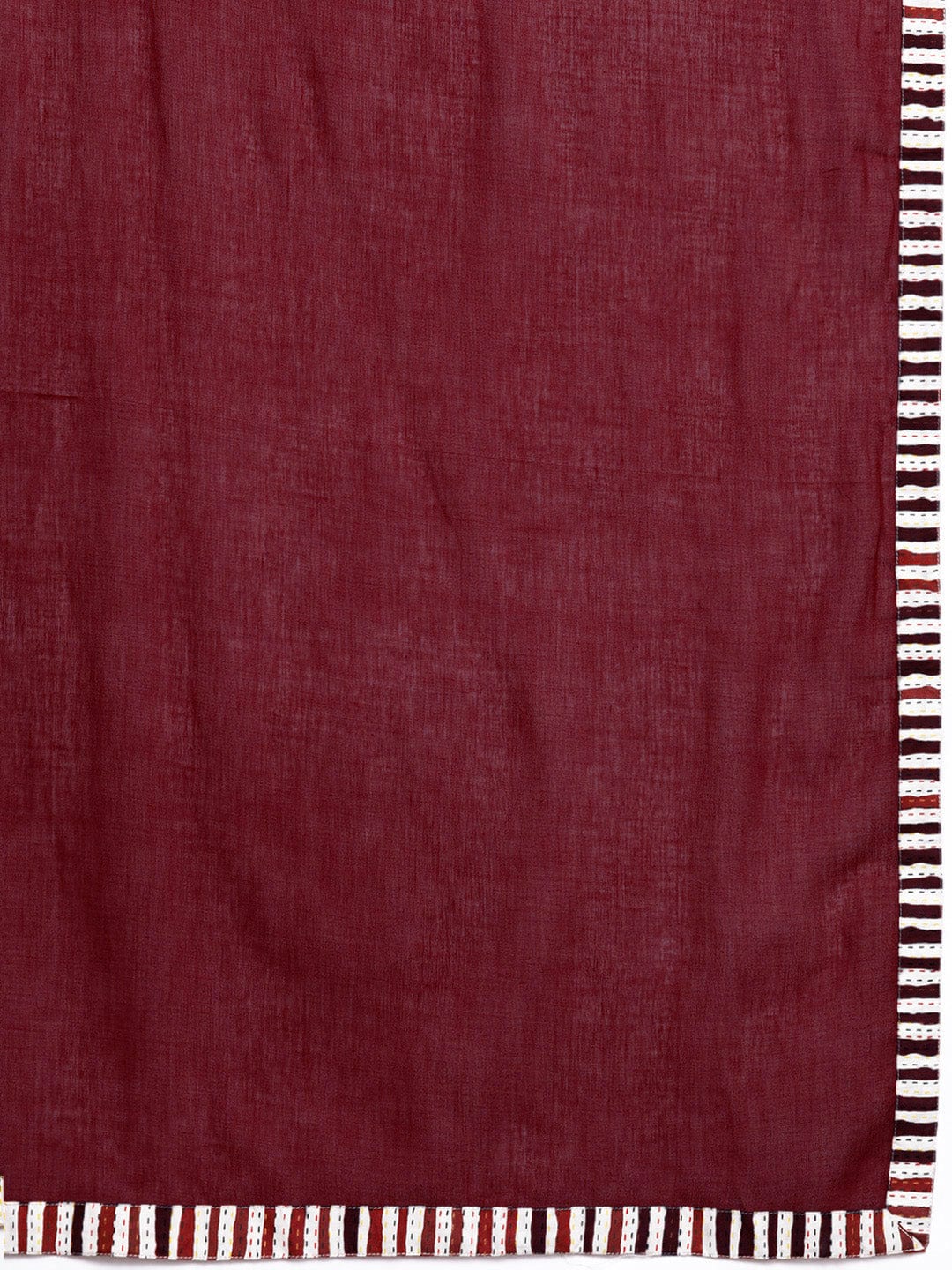 Varanga Women Printed Pleated Pure Cotton Kurta with Palazzos & Dupatta