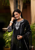 Varanga Ethnic Motif Thread Embroidered A-Line Kurta Lace Detailing With Afghani Bottom & Dupatta