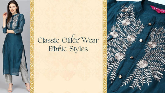 Infuse Indian Charm into Your Workplace Wardrobe: A Style Journey with Varanga