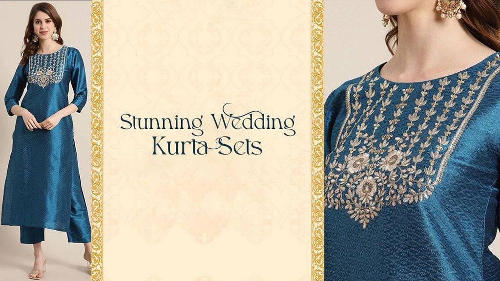 Wedding Worthy Kurta Sets for Brides and Bridesmaids