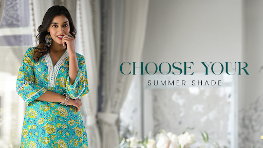 summer kurta for women banner - Varanga