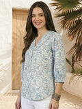 Varanga Women Summer Floral printed Top