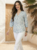 Varanga Women Summer Floral printed Top