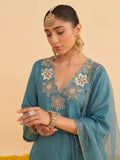 The Sage Blossom Women Kurta Set
