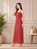 Varanga Rust Colored Women Summer Dress