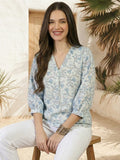Varanga Women Summer Floral printed Top