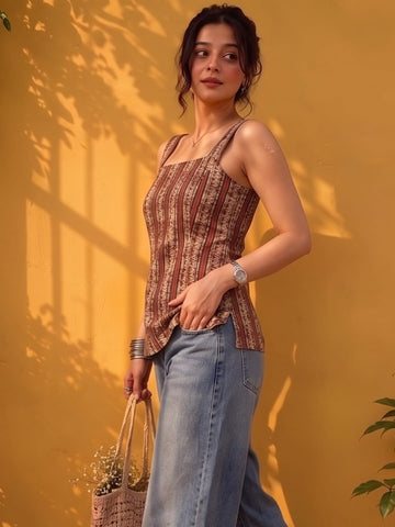 The Boho-Breeze Cami Women's Top